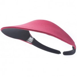 Visors Midsize Sport Sun Visor - Red - CM111C9HJ3V $15.42