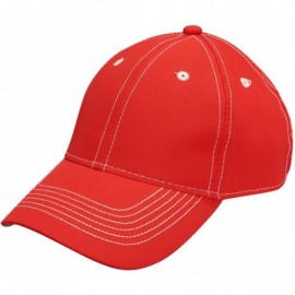 Baseball Caps Womens Matrix Cap - Red/White - C118E3TA5N0 $10.68