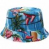 Skullies & Beanies Men Women Fishing Hat Printing Double-Sided Wearing Visor Travel Folding Basin Fishing Hat - C - CE18SU3T5...