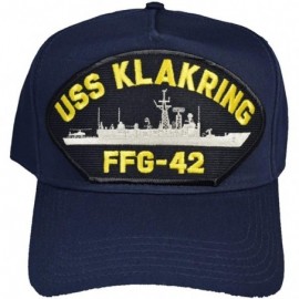 Sun Hats USS KLAKRING FFG-42 HAT - Navy Blue - Veteran Owned Business - CF1932R3T7X $18.98