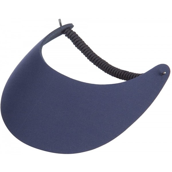 Visors Fabric Foam Sun String Visor- Navy - C0129990CV1 $8.47