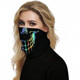 Balaclavas Seamless Face Mask Neck Gaiter Scarf Sun UV Protection Dust Wind Bandana Balaclava Headwear for Men Women - CU197T...