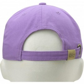 Baseball Caps Classic Baseball Cap Dad Hat 100% Cotton Soft Adjustable Size - Lavender - CB11AT3XLF5 $9.17