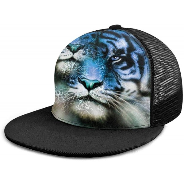 Baseball Caps Baseball Cap Tiger Safari Cat Wild Life Vintage Unisex 3D Printing Snapback Caps Adjustable Mesh Hat Trucker Ha...