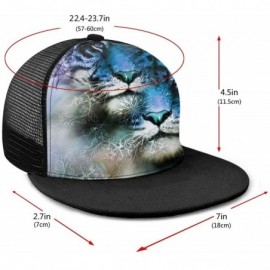 Baseball Caps Baseball Cap Tiger Safari Cat Wild Life Vintage Unisex 3D Printing Snapback Caps Adjustable Mesh Hat Trucker Ha...