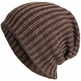 Skullies & Beanies Women's Solid Color Wool Knit Hats Earmuffs Parent-Child Caps - Khaki6 - C718I7HNSMG $11.35