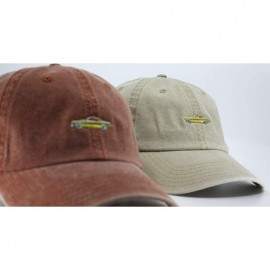 Baseball Caps Vintage Washed Cotton Adjustable Baseball Cap + Free Sew/Iron on Camper Patch (70 Khaki) - CC12MSACQ57 $16.24