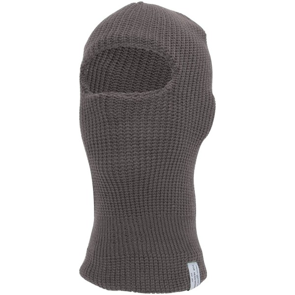 Balaclavas 1 Hole Winter Ski Mask - Light Grey - C8184S4MXHT $8.19