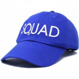 Baseball Caps Bachelorette Party Bride Hats Tribe Squad Baseball Cotton Caps - Squad-royal Blue - CK18HU0LG4Z $8.94