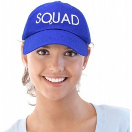 Baseball Caps Bachelorette Party Bride Hats Tribe Squad Baseball Cotton Caps - Squad-royal Blue - CK18HU0LG4Z $8.94