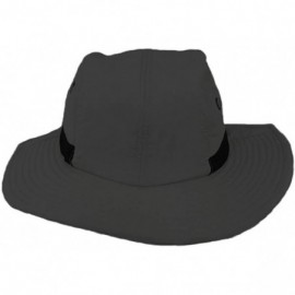 Sun Hats Dark Gray Outdoor Sun Flap Hat - C511KT8C86J $11.32