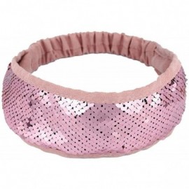 Headbands Women Headband Fashion Double-Sided Flip Color Change Sequins Hair Band Headwear - Type 8 Color - CH194IA2WI8 $16.12