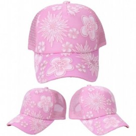 Baseball Caps Women Men Adjustable Rhinestone Studded Bling Tennis Baseball Cap Sun Cap Hat - Pink - CE18E3CYNHW $15.14