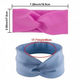 Headbands 12 Pcs Cross Turban Headbands Cross Head Wrap Hair Band Knit Cross Knot Headband for Woman- - CF18XE3TIYC $11.74