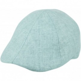 Newsboy Caps Men's Cool Summer Duckbill Ivy Cap- Newsboy Pub Irish Hat- Golf Cap - Mint - C918GX98M20 $11.39