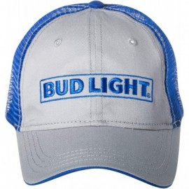 Baseball Caps Officially Licensed Bud Light Embroidered Logo Blue Baseball Cap - CM1827EN25T $16.03