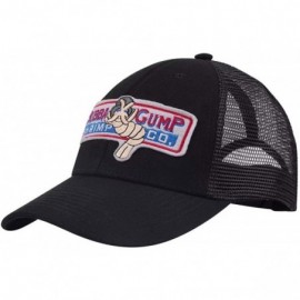 Baseball Caps Adult Gump Running Hat- Shrimp Mesh Baseball Trucker Cap- Cosplay Costumes - Black-1 - C518OR4M3UY $19.95