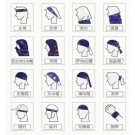 Balaclavas Sports Face Mask Bandanas for Dust-Balaclava- Headwrap- Helmet Liner for Men and Women - 18 - CP197TZ3YNN $12.02