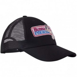 Baseball Caps Adult Gump Running Hat- Shrimp Mesh Baseball Trucker Cap- Cosplay Costumes - Black-1 - C518OR4M3UY $9.31