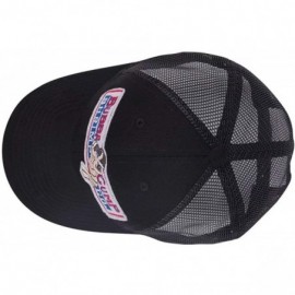 Baseball Caps Adult Gump Running Hat- Shrimp Mesh Baseball Trucker Cap- Cosplay Costumes - Black-1 - C518OR4M3UY $9.31