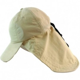 Sun Hats Nanotechnology Adult Unisex Stay Cool Bill Flap Waterproof & UPF 50+ Hat- Designed in NY Yellow - C412H8KAM0X $27.67