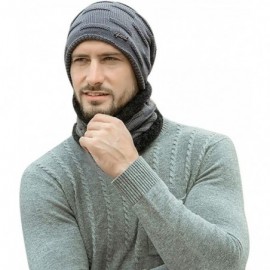 Skullies & Beanies Winter Beanie Fashion Fleece - Style-2 Gray - CC18Z9HUTZ6 $9.55