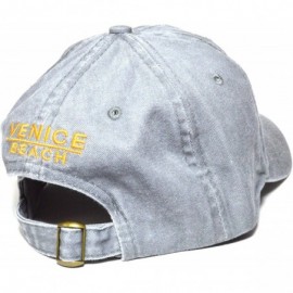 Baseball Caps Venice Beach Polo Style 100% Cotton Dad Hat Durable Golf Baseball Fashion Cap 4 - Grey - CM185X8WTR5 $11.71