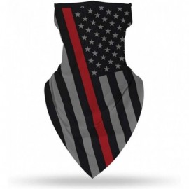 Balaclavas Face Bandana Neck Gaiters Balaclava for Dust Wind Motorcycle - National Flag-black--red-b - CM198CW0MYG $11.95