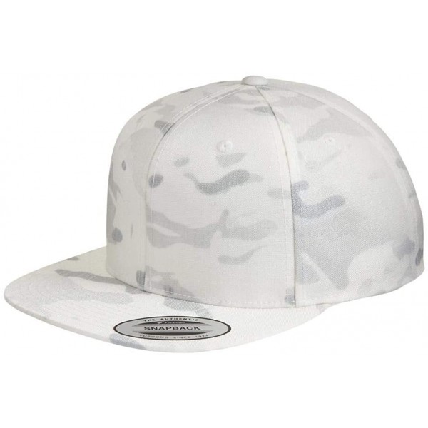 Baseball Caps Classics Flat Bill Snapback Cap - 6089M - Multicam Alpine - CD18WW64TLT $12.00