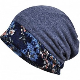 Skullies & Beanies Women's Baggy Slouchy Beanie Chemo Hat Cap Scarf - Style B-2 Pack - CJ18ZX9T4TH $14.97