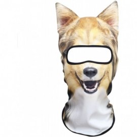 Balaclavas 3D Stand Ears Animal Balaclava Face Mask for Music Festivals- Raves- Ski- Halloween- Party Outdoor Activities - C8...