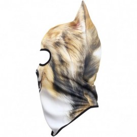 Balaclavas 3D Stand Ears Animal Balaclava Face Mask for Music Festivals- Raves- Ski- Halloween- Party Outdoor Activities - C8...