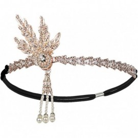 Headbands Rhinestone Headpiece 1920s Medallion Accessories - 31-c-gold - CT194HK350S $9.81