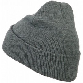 Skullies & Beanies Super Stretch Knit Watch Cap Beanie - Grey - CQ11LUGV74X $8.51