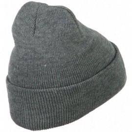 Skullies & Beanies Super Stretch Knit Watch Cap Beanie - Grey - CQ11LUGV74X $8.51