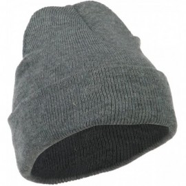 Skullies & Beanies Super Stretch Knit Watch Cap Beanie - Grey - CQ11LUGV74X $8.51