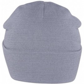 Skullies & Beanies Solid Winter Long Beanie (Comes in Many - Light Grey - CG112JZUCHR $7.81