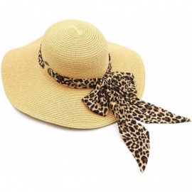 Sun Hats Pull Through Sash Scarf Eyelets Straw Hat Floppy Foldable Roll up Beach Travel Sun Hat (ST-2026-3017-20) - CA194RSU5...