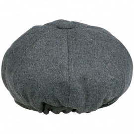 Newsboy Caps Newsboy Hat Beret Hat Fedora Wool Blend Cap Collection Hats Cabbie Visor Cap for Men Women - Grey - CK125LOGLCH ...