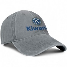 Baseball Caps Lions Clubs International Jeans Baseball Cap Outdoor Hat Dad Mens Ball Cap - Kiwanis - CS18YSQLKWC $16.23