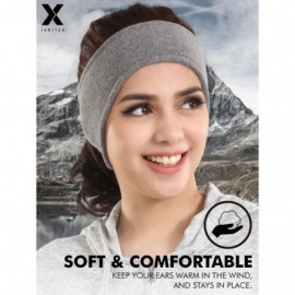 Cold Weather Headbands Ear Warmer Headband Stretchy - Dark Gray - C418INU422E $7.50