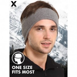 Cold Weather Headbands Ear Warmer Headband Stretchy - Dark Gray - C418INU422E $7.50