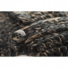 Skullies & Beanies Women's Clara Knit Brim Beanie - Black - CG12NTBMZMV $25.86