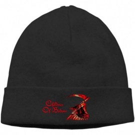 Skullies & Beanies Mens & Womens Children Of Bodom Logo Skull Beanie Hats Winter Knitted Caps Soft Warm Ski Hat Black - Black...