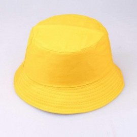 Cowboy Hats Unisex Embroidered Bucket Hat UV Protection Cotton Packable Fishing Hunting Summer Travel Fisherman Cap - Yellow ...