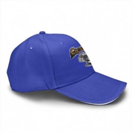 Baseball Caps Choot 'Em Men Women Thin and Adjustable Caps Blue - C818WS0CW5M $21.62