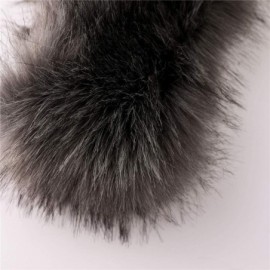 Cold Weather Headbands Womens Faux Fur Headband Winter Earwarmer Earmuff Hat Ski - Silver Grey - C612K3NDNQX $11.89