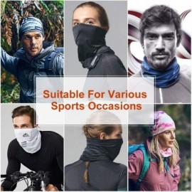 Balaclavas Sport Headband Bandana - Tube Scarf Neck Gaiter Balaclava Sport Headwear for Outdoor - Black - CE18CEDGTW0 $10.80