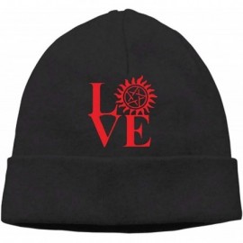 Skullies & Beanies Love Supernatural Men Women Soft Knit Beanie Caps Winter Warm Daily Hat - C618MG53EU0 $11.05