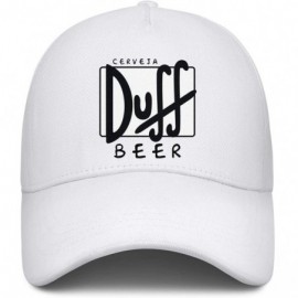 Baseball Caps Duff Beer Logo Womens Baseball Trucker Protection - Duff Beer Logo-38 - C118X6LSZLW $21.52